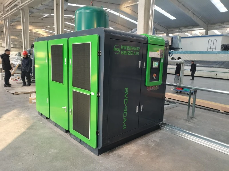 Large Capacity Fixed Speed Two Stage Screw Air Compressor Large Capacity Fixed Speed Two Stage Screw Air Compressor